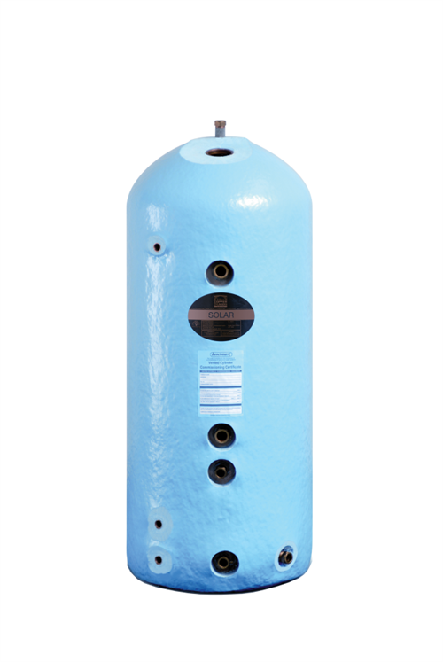 Telford 1200 x 450 Twin Coil Solar Vented Copper Cylinder - B3I12045VF/S 